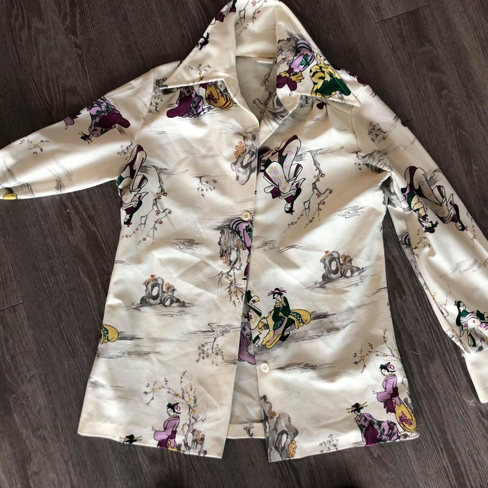 VINTAGE CHINATOWN BUTTONDOWN